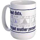 Without Data Large Ceramic Mug