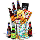 Microbrew Beer and Snack Gift Basket