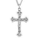 Stuller Sterling Silver Crucifix Necklace