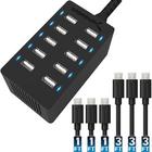 Sabrent 10 Port Family Sized Charger