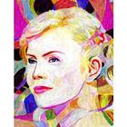 Charlize Theron Oil Painting Art Print