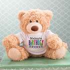 Birthday Girl's Personalized Coco Teddy Bear