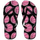 Pink Basketball Flip-Flops