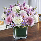 Healing Tears Lavender & White Large Bouquet