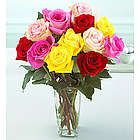 Mixed Color Roses Bouquet