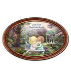 The Magic of Love Precious Moments Personalized Plate