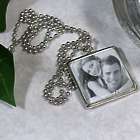 Picture Perfect Love Square Frame Necklace