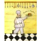 A Chef's Happy Life II Personalized Art Print