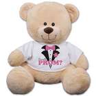 Prom? Personalized Tuxedo Teddy Bear