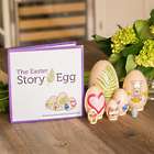 The Easter Story Egg Children's Book with Nesting Eggs