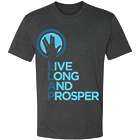 Star Trek Live Long and Prosper Crewneck T-Shirt
