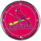 St. Louis Cardinals Chrome Plated Clock