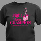 Fight Like a Champion Breast Cancer Awareness T-Shirt