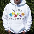 Fight for Autism Awareness Hooded Sweatshirt