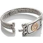 Women's Gold and Stainless Steel US Navy Bracelet