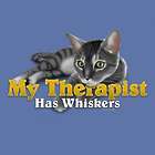Cat Therapist Ladies T-Shirt