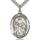 Sterling Silver St. Sophia Pendant with Chain