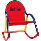 Personalized Folding Child Rocking Chair