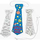 Color Your Own Paper Father's Day Ties