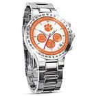 Clemson University Tigers Chronograph Stainless Steel Watch