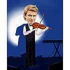 Men's Violinist Caricature Art Print