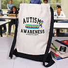 Personalized Autism Awareness Sports Bag