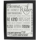 Biblical Home Rules Contemporary Print