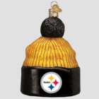 Pittsburgh Steelers Hand Blown Glass Beanie Ornament