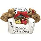 Personalized Loving Couple Bears Christmas Chair