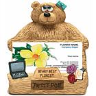 Personalized Business Card Holder for Florist