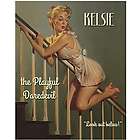 Playful Daredevil Pin Up Personalized Print