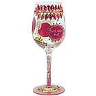Birthday Goddess Wine Glass