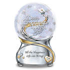 Graduation Musical Glitter Globe Personalized with Name