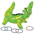 Inflatable Alligator Ring Toss Game