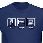 Eat. Sleep. Code. T-Shirt