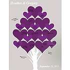 Personalized Forever Hearts Canvas