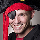 Pirate Earring & Eye Patch
