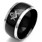 Engravable Stainless Steel Mason Ring