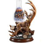 Out of the Clearing Deer Sculpture Accent Lamp