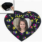 Magic Color Scratch Heart-Shaped Picture Frame Magnets