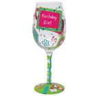 Birthday Girl, Too Wine Glass