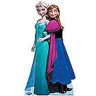 Disney Frozen Elsa & Anna Stand-Up Cutouts