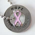 Pink Hope Blessing Pewter Charm