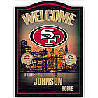 Personalized San Francisco 49ers Wall Decor