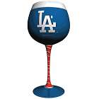 Los Angeles Dodgers Artisan Hand-Painted Wine Glass