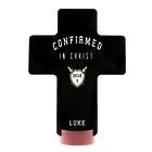 Personalized Varsity Confirmation Standing Cross