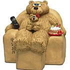Daddy Grandkids Bears in Chair