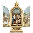 Holy Family Nativity Triptych