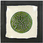 Celtic Lover's Knot Ceramic Wall Hanging