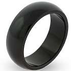 Black Plated 7mm Stainless Steel Band